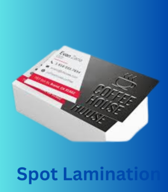 Spot Lamination Business Card