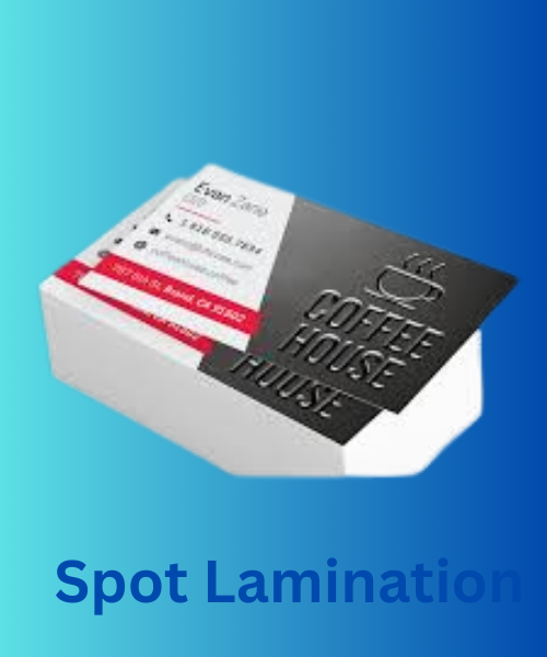 Spot Lamination Business Card