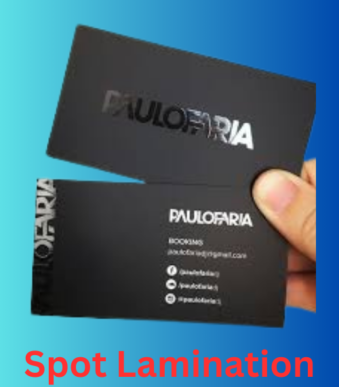 Spot Lamination Business Card