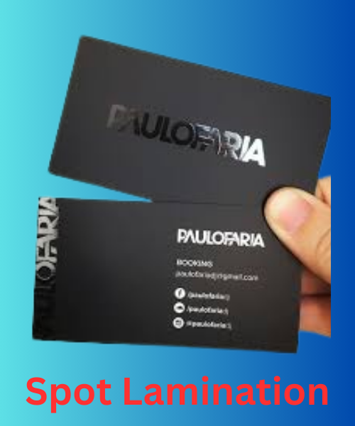 Spot Lamination Business Card
