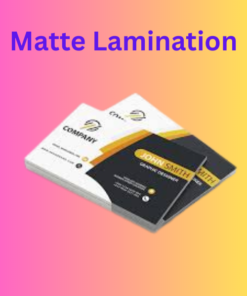 Matte Lamination Business Card