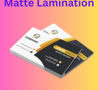 Matte Lamination Business Card