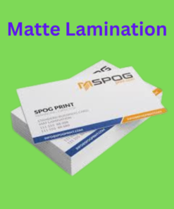 Matte Lamination Business Card